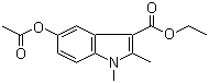5-乙酰氧基-1,2-二甲基吲哚-3-羧酸乙酯